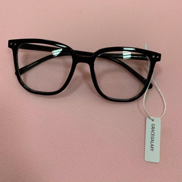 GRACEGALAXY Ultra light black rimmed glasses that do not press the nose bridge GRACEGALAXY Ultra light black rimmed glasses that do not press the nose bridge
