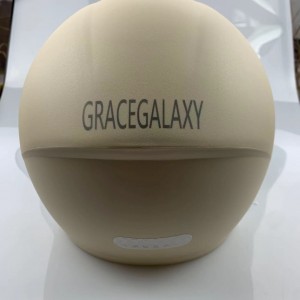 GRACEGALAXY 3C certified simple motorcycle safety helmet autumn and winter warm and cute helmet