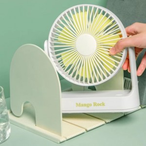 Mango Rock Desktop ultra quiet small portable silent fan usb charging
