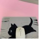 SQOQS Mouse pad for girls' office, thick and cute, oversized natural rubber mouse pad SQOQS Mouse pad for girls' office, thick and cute, oversized natural rubber mouse pad