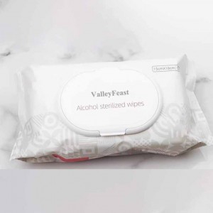 ValleyFeast 75% alcohol wipes for household use Sanitizing wipes