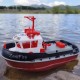 ZestFire Mini remote control tugboat Children's water toy boat ZestFire Mini remote control tugboat Children's water toy boat