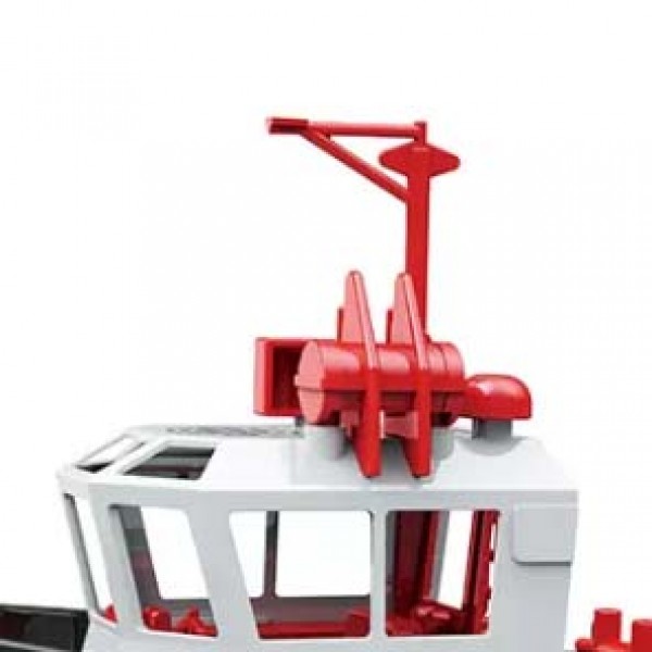 ZestFire Mini remote control tugboat Children's water toy boat ZestFire Mini remote control tugboat Children's water toy boat