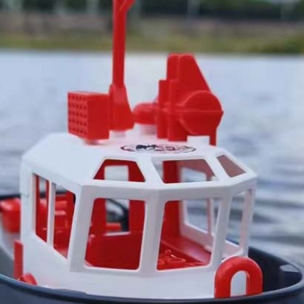 ZestFire Mini remote control tugboat Children's water toy boat ZestFire Mini remote control tugboat Children's water toy boat