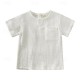 2 Pieces Toddler Boys T-shirt & Shorts Outfit Solid Color Short Sleeve Set School Fashion Summer Spring 3-7 Years 2 Pieces Toddler Boys T-shirt & Shorts Outfit Solid Color Short Sleeve Set School Fashion Summer Spring 3-7 Years