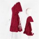 Mommy And Me Dresses Summer New Polka Dot Parent-child Dress Short Sleeved Soft Polyester Dresses Family Matching Outfits