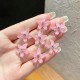 Elegant 10-Piece Flower Hair Clips for Girls - All-Season Princess Style Accessories, Perfect for Casual Chic &amp; Gifts