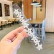 Elegant 10-Piece Flower Hair Clips for Girls - All-Season Princess Style Accessories, Perfect for Casual Chic &amp; Gifts