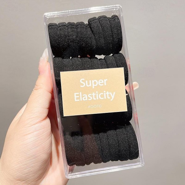 Children's Colored Hair Loop, Large Size, Not Harmful To Hair, High Ponytail Hair Rope, Tied Headband, Durable, High Elastic Rubber Band Leather Cover For Girls Children's Colored Hair Loop, Large Size, Not Harmful To Hair, High Ponytail Hair Rope, Tied Headband, Durable, High Elastic Rubber Band Leather Cover For Girls