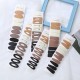 10pcs Hair Clip Simple Bb Clip Side Clip Candy Color Oval Frosted 10pcs Hair Clip Simple Bb Clip Side Clip Candy Color Oval Frosted