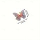 6pcs Butterfly Rhinestone Gradient Color Butterfly Hair Clips, Girls Hair Accessories 6pcs Butterfly Rhinestone Gradient Color Butterfly Hair Clips, Girls Hair Accessories