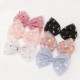 6PCS Colorful Polka Dot Mesh Children's Hair Clip Princess Large Bow Hair Clip Snowflake Star Half Wrapped Cloth Top Clip 6PCS Colorful Polka Dot Mesh Children's Hair Clip Princess Large Bow Hair Clip Snowflake Star Half Wrapped Cloth Top Clip