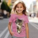Girls' 3D Cat Tee Shirt Short Sleeve 3D Print Summer Active Fashion Cute Polyester Kids 3-12 Years Crew Neck Outdoor Casual Daily Regular Fit Girls' 3D Cat Tee Shirt Short Sleeve 3D Print Summer Active Fashion Cute Polyester Kids 3-12 Years Crew Neck Outdoor Casual Daily Regular Fit