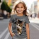 Girls' 3D Cat Tee Shirt Short Sleeve 3D Print Summer Active Fashion Cute Polyester Kids 3-12 Years Crew Neck Outdoor Casual Daily Regular Fit Girls' 3D Cat Tee Shirt Short Sleeve 3D Print Summer Active Fashion Cute Polyester Kids 3-12 Years Crew Neck Outdoor Casual Daily Regular Fit