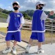 2 Pieces Kids Boys T-shirt & Shorts Outfit Solid Color Short Sleeve Set Outdoor Fashion Daily Summer Spring 3-7 Years Blue Orange Grey 2 Pieces Kids Boys T-shirt & Shorts Outfit Solid Color Short Sleeve Set Outdoor Fashion Daily Summer Spring 3-7 Years Blue Orange Grey