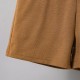 2 Pieces Toddler Boys T-shirt & Shorts Outfit Stripe Letter Short Sleeve Side Stripe Set School Fashion Daily Summer 3-7 Years Brown 2 Pieces Toddler Boys T-shirt & Shorts Outfit Stripe Letter Short Sleeve Side Stripe Set School Fashion Daily Summer 3-7 Years Brown