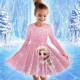 Girls' 3D Princess Dress Long Sleeve 3D Print Spring Fall Sports & Outdoor Daily Holiday Cute Casual Beautiful Kids 3-12 Years Casual Dress A Line Dress Above Knee Polyester Regular Fit Girls' 3D Princess Dress Long Sleeve 3D Print Spring Fall Sports & Outdoor Daily Holiday Cute Casual Beautiful Kids 3-12 Years Casual Dress A Line Dress Above Knee Polyester Regular Fit