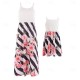 Mommy and Me Dress Family Matching Outfits Summer Woman Girl Print Stitching Dress Mom Daughter Clothing Mommy and Me Dress Family Matching Outfits Summer Woman Girl Print Stitching Dress Mom Daughter Clothing