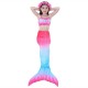 Kids Girls‘ Swimwear Bikini 3-10 Years 3pcs Three Piece Swimsuit Mermaid Tail The Little Mermaid Swimwear Gradient Sleeveless Blue Rainbow Red Beach Active Cosplay Costumes Bathing Suits Summer Kids Girls‘ Swimwear Bikini 3-10 Years 3pcs Three Piece Swimsuit Mermaid Tail The Little Mermaid Swimwear Gradient Sleeveless Blue Rainbow Red Beach Active Cosplay Costumes Bathing Suits Summer