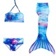 Kids Girls‘ Swimwear Bikini 3-10 Years 3pcs Three Piece Swimsuit Mermaid Tail The Little Mermaid Swimwear Gradient Sleeveless Blue Rainbow Red Beach Active Cosplay Costumes Bathing Suits Summer Kids Girls‘ Swimwear Bikini 3-10 Years 3pcs Three Piece Swimsuit Mermaid Tail The Little Mermaid Swimwear Gradient Sleeveless Blue Rainbow Red Beach Active Cosplay Costumes Bathing Suits Summer