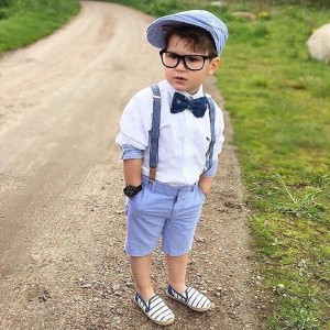 Boys 3D Color Block Shirt &amp; Shorts Formal Set Long Sleeve Summer Active Basic Casual Cotton Spandex Kids Toddler School Party Regular Fit