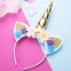 Kid Baby Girls' Unicorn Headband Floral Style Hair Accessories Blushing Pink Cute Adorable Party Accessories Kid Baby Girls' Unicorn Headband Floral Style Hair Accessories Blushing Pink Cute Adorable Party Accessories