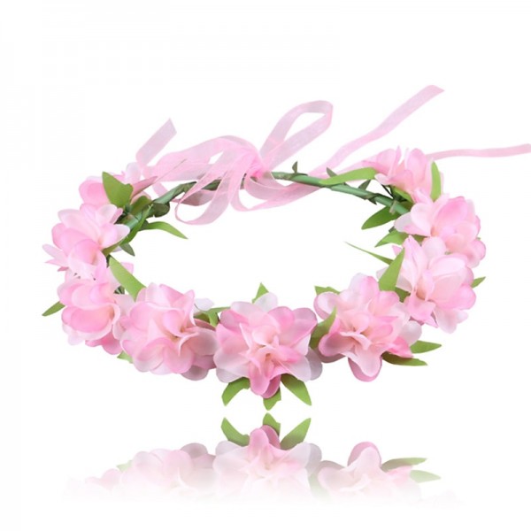 Kids Girls' Floral Headbands Sweet Children's Wreath Blue Red Floral Style Hair Accessories Kids Girls' Floral Headbands Sweet Children's Wreath Blue Red Floral Style Hair Accessories
