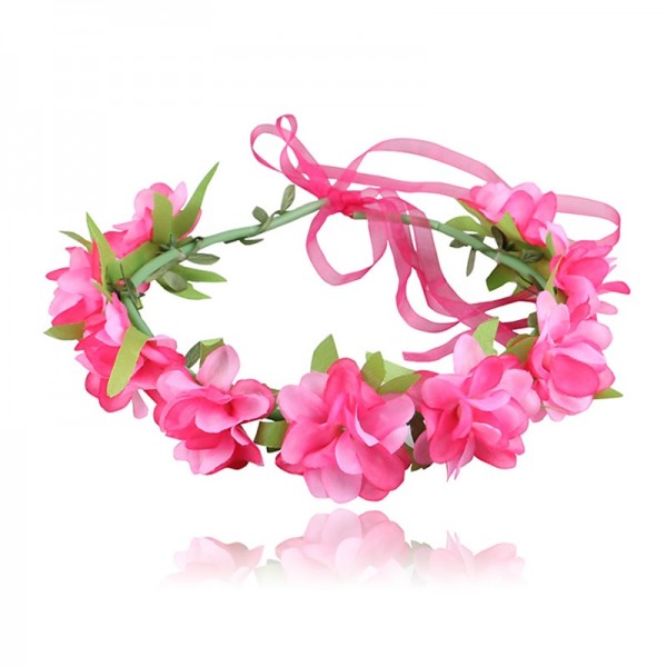 Kids Girls' Floral Headbands Sweet Children's Wreath Blue Red Floral Style Hair Accessories Kids Girls' Floral Headbands Sweet Children's Wreath Blue Red Floral Style Hair Accessories
