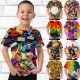 Kids Boys' T shirt Tee Short Sleeve Graphic 3D Print Kid Top Optical Illusion Daily Outdoor Active Streetwear Sports Summer Tee 3-12 Years Kids Boys' T shirt Tee Short Sleeve Graphic 3D Print Kid Top Optical Illusion Daily Outdoor Active Streetwear Sports Summer Tee 3-12 Years