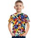Kids Boys' T shirt Tee Short Sleeve Graphic 3D Print Kid Top Optical Illusion Daily Outdoor Active Streetwear Sports Summer Tee 3-12 Years Kids Boys' T shirt Tee Short Sleeve Graphic 3D Print Kid Top Optical Illusion Daily Outdoor Active Streetwear Sports Summer Tee 3-12 Years