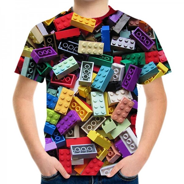 Kids Boys' T shirt Tee Short Sleeve Graphic 3D Print Kid Top Optical Illusion Daily Outdoor Active Streetwear Sports Summer Tee 3-12 Years Kids Boys' T shirt Tee Short Sleeve Graphic 3D Print Kid Top Optical Illusion Daily Outdoor Active Streetwear Sports Summer Tee 3-12 Years