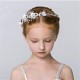 Girls' Cute Princess Wedding Headpiece White Flower Fashion Cute Headband Pearl Hair Dress for Girl Girls' Cute Princess Wedding Headpiece White Flower Fashion Cute Headband Pearl Hair Dress for Girl