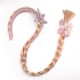 Kids Baby Girls' New Children's Jewelry Ice And Snow Aisha Wig Princess Snowflake Long Hair Braid Romance Toy Cos Props Accessories Kids Baby Girls' New Children's Jewelry Ice And Snow Aisha Wig Princess Snowflake Long Hair Braid Romance Toy Cos Props Accessories