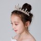 Kids Baby Girls' Crown Headdress Princess Girl Crown Crystal Headband Golden Frozen Aisha Girl Birthday Hair Accessory Kids Baby Girls' Crown Headdress Princess Girl Crown Crystal Headband Golden Frozen Aisha Girl Birthday Hair Accessory