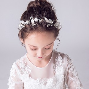 Kids Baby Girls&#039; Headwear Version Of The Forest Hairband White Girls Hair Accessories Cute Princess Headband Dance Girl Performance Accessories