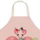 Mommy and Me Cute Flamingos Animal Print Apron Blushing Pink Casual Daily Family Photo Matching Outfits Mommy and Me Cute Flamingos Animal Print Apron Blushing Pink Casual Daily Family Photo Matching Outfits