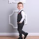 Boys Clothes Sets Kids Formal Suits Long Sleeve Shirts + Vest + Pants 3PCS Child Tuxedos Outfits Boys Clothes Sets Kids Formal Suits Long Sleeve Shirts + Vest + Pants 3PCS Child Tuxedos Outfits