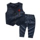 Boys Clothes Sets Kids Formal Suits Long Sleeve Shirts + Vest + Pants 3PCS Child Tuxedos Outfits Boys Clothes Sets Kids Formal Suits Long Sleeve Shirts + Vest + Pants 3PCS Child Tuxedos Outfits