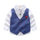 Boys Clothes Sets Kids Formal Suits Long Sleeve Shirts + Vest + Pants 3PCS Child Tuxedos Outfits Boys Clothes Sets Kids Formal Suits Long Sleeve Shirts + Vest + Pants 3PCS Child Tuxedos Outfits
