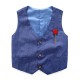 Boys Clothes Sets Kids Formal Suits Long Sleeve Shirts + Vest + Pants 3PCS Child Tuxedos Outfits Boys Clothes Sets Kids Formal Suits Long Sleeve Shirts + Vest + Pants 3PCS Child Tuxedos Outfits