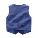Boys Clothes Sets Kids Formal Suits Long Sleeve Shirts + Vest + Pants 3PCS Child Tuxedos Outfits Boys Clothes Sets Kids Formal Suits Long Sleeve Shirts + Vest + Pants 3PCS Child Tuxedos Outfits