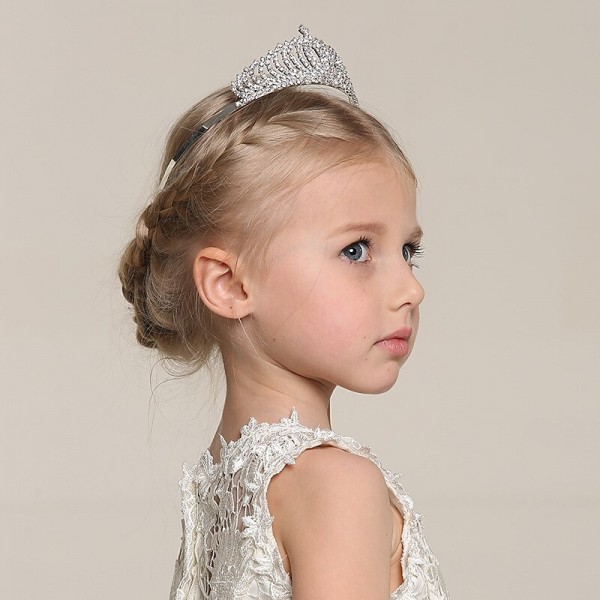 Kid's Girls' Tiaras & Crowns Hair Accessories Silver One-Size Kid's Girls' Tiaras & Crowns Hair Accessories Silver One-Size
