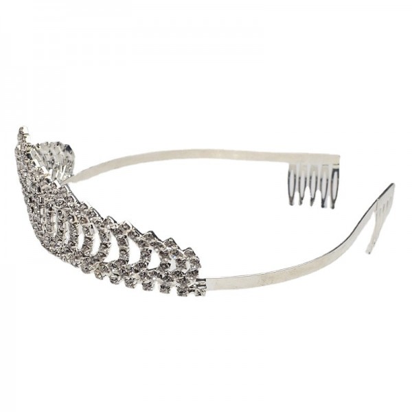 Kid's Girls' Tiaras & Crowns Hair Accessories Silver One-Size Kid's Girls' Tiaras & Crowns Hair Accessories Silver One-Size
