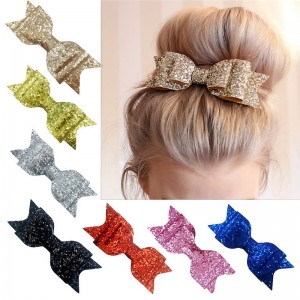 Baby Girls&#039; Active / Sweet Red Solid Colored Shiny Metallic Polyester Hair Accessories Blushing Pink / Black / Silver Kid onesize
