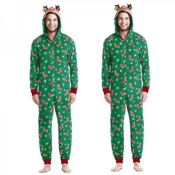 Christmas Pajamas Family Look Deer Christmas pattern Christmas Gifts Print Gray Green Royal Blue Long Sleeve Active Matching Outfits / Sports / Fall / Spring / Casual Christmas Pajamas Family Look Deer Christmas pattern Christmas Gifts Print Gray Green Royal Blue Long Sleeve Active Matching Outfits / Sports / Fall / Spring / Casual