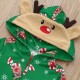 Christmas Pajamas Family Look Deer Christmas pattern Christmas Gifts Print Gray Green Royal Blue Long Sleeve Active Matching Outfits / Sports / Fall / Spring / Casual Christmas Pajamas Family Look Deer Christmas pattern Christmas Gifts Print Gray Green Royal Blue Long Sleeve Active Matching Outfits / Sports / Fall / Spring / Casual