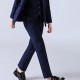 4 Pieces Kids Boys Blazer Vest Shirt Pants Formal Set Long Sleeve Dusty Blue Black Solid Color Clothing Set Party Special Occasion Birthday Formal Gentle Suit Regular 3-13 Years 4 Pieces Kids Boys Blazer Vest Shirt Pants Formal Set Long Sleeve Dusty Blue Black Solid Color Clothing Set Party Special Occasion Birthday Formal Gentle Suit Regular 3-13 Years