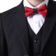 4 Pieces Kids Boys Blazer Vest Shirt Pants Formal Set Long Sleeve Dusty Blue Black Solid Color Clothing Set Party Special Occasion Birthday Formal Gentle Suit Regular 3-13 Years 4 Pieces Kids Boys Blazer Vest Shirt Pants Formal Set Long Sleeve Dusty Blue Black Solid Color Clothing Set Party Special Occasion Birthday Formal Gentle Suit Regular 3-13 Years