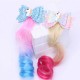 Kids Girls Unicorn Gradient Wig Bow Top Hairpin Baby Wings Princess Glitter Cute Hair Accessories Kids Girls Unicorn Gradient Wig Bow Top Hairpin Baby Wings Princess Glitter Cute Hair Accessories