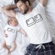 Dad and Son T shirt Cotton Letter Daily Print White Light Red Red Short Sleeve Mommy And Me Outfits Active Matching Outfits Dad and Son T shirt Cotton Letter Daily Print White Light Red Red Short Sleeve Mommy And Me Outfits Active Matching Outfits